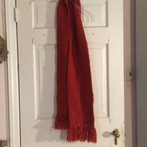 *3 for $15* J Crew Thick Wool Red Scarf